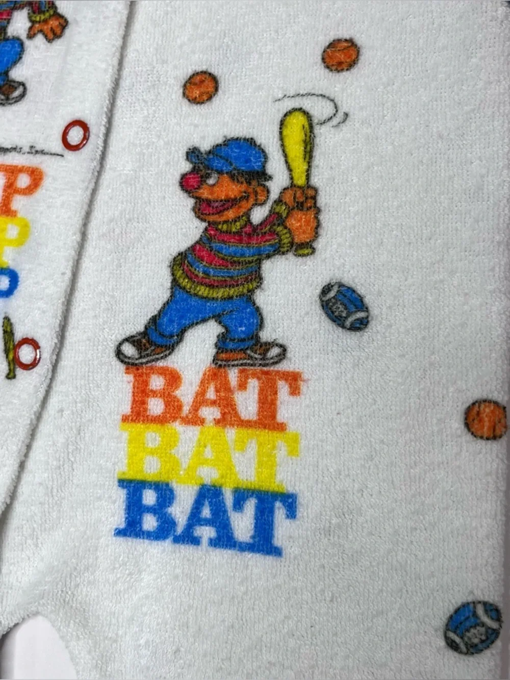 VINTAGE Sesame Street Onesie 70’s size 0 (0-14lbs)